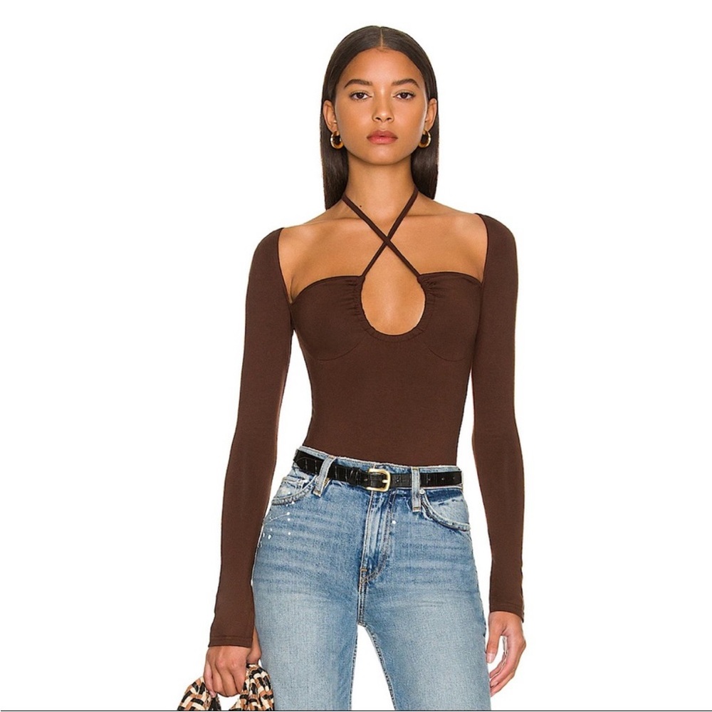 Storme Bodysuit in Chocolate